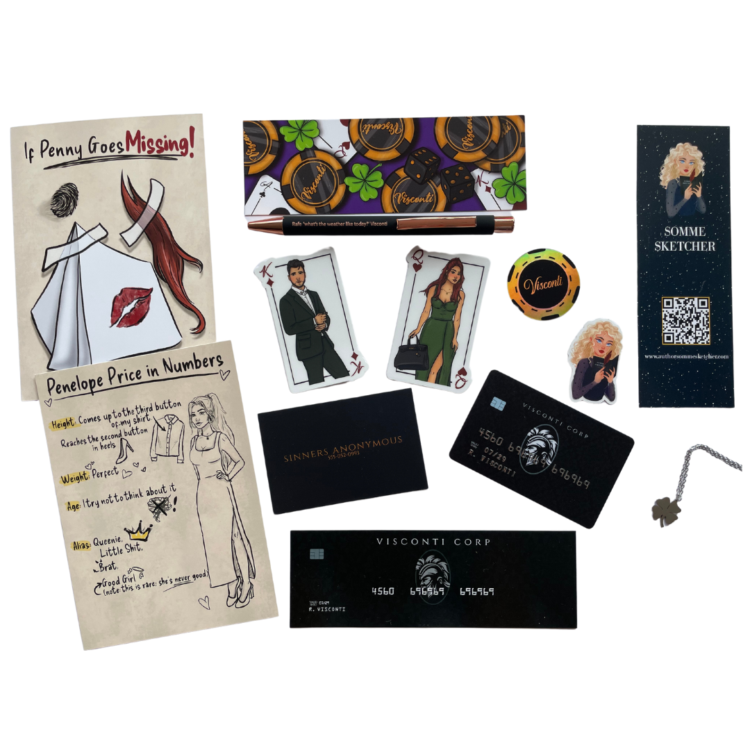 Swag pack Rafe and Penny SOMME SKETCHER RARE EDINBURGH 2024 PREORDER